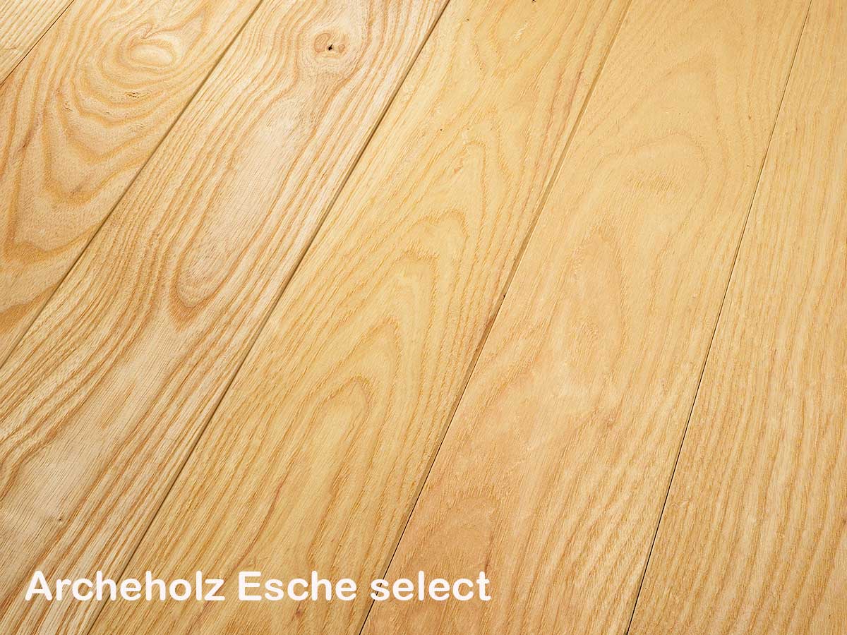 Esche Massivholzdiele select